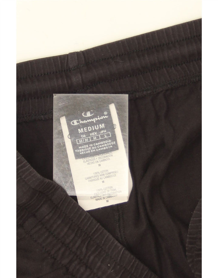 Champion Mens Sport Shorts Medium  Black Cotton