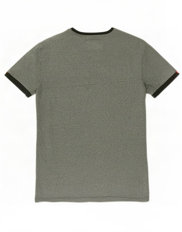 Superdry Mens T-Shirt Top Medium Green Cotton