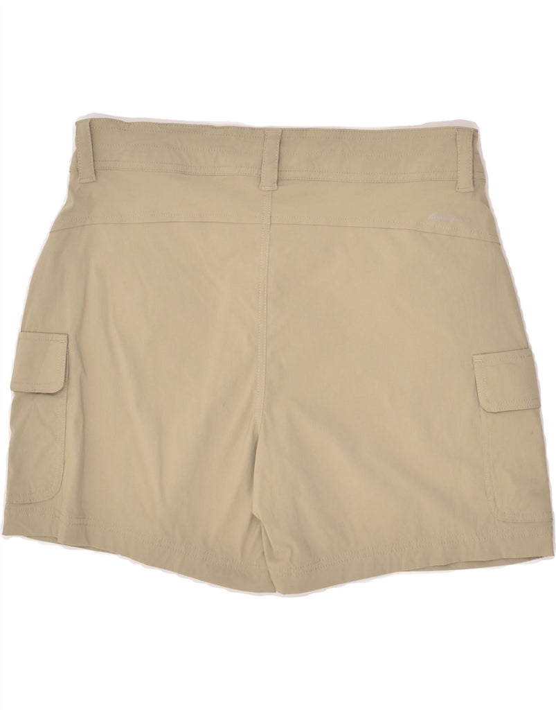 EDDIE BAUER Womens Cargo Shorts US 12 Large W34 Beige Polyamide | Vintage Eddie Bauer | Thrift | Second-Hand Eddie Bauer | Used Clothing | Messina Hembry 