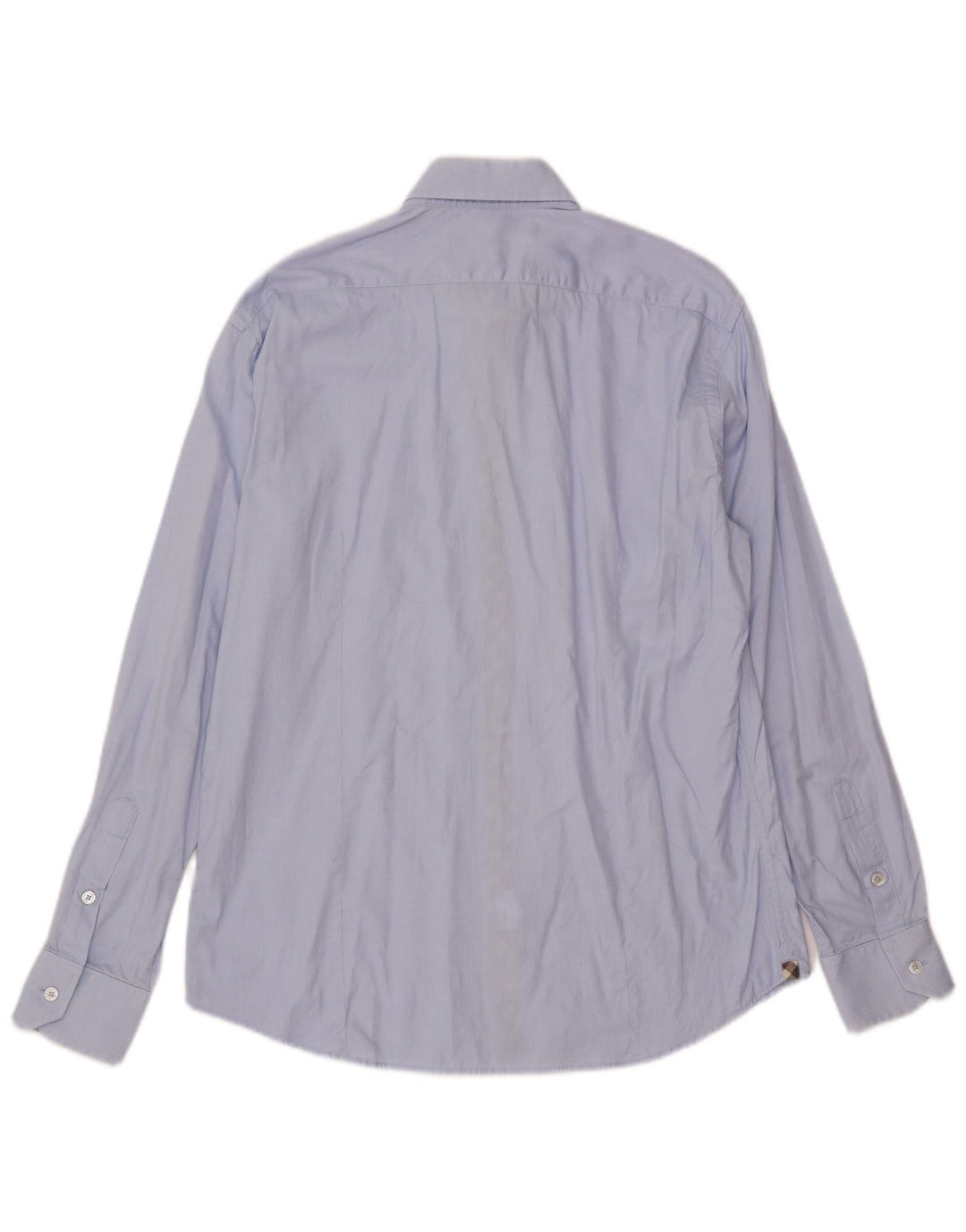 Aquascutum Mens Shirt Size 41 16 Large Blue