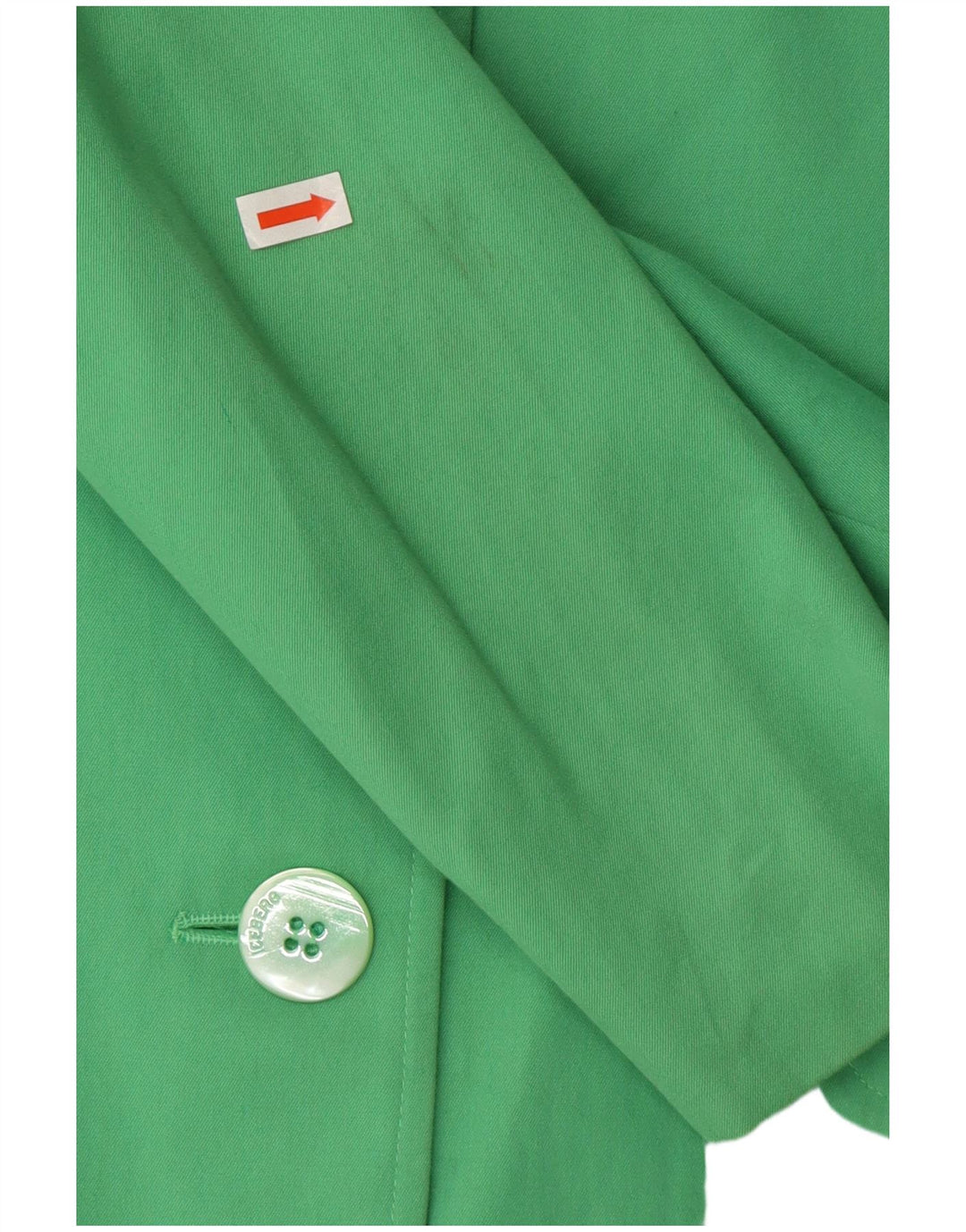 Iceberg Womens Mickey Mouse Graphic Blazer Jacket IT 46 Large Green