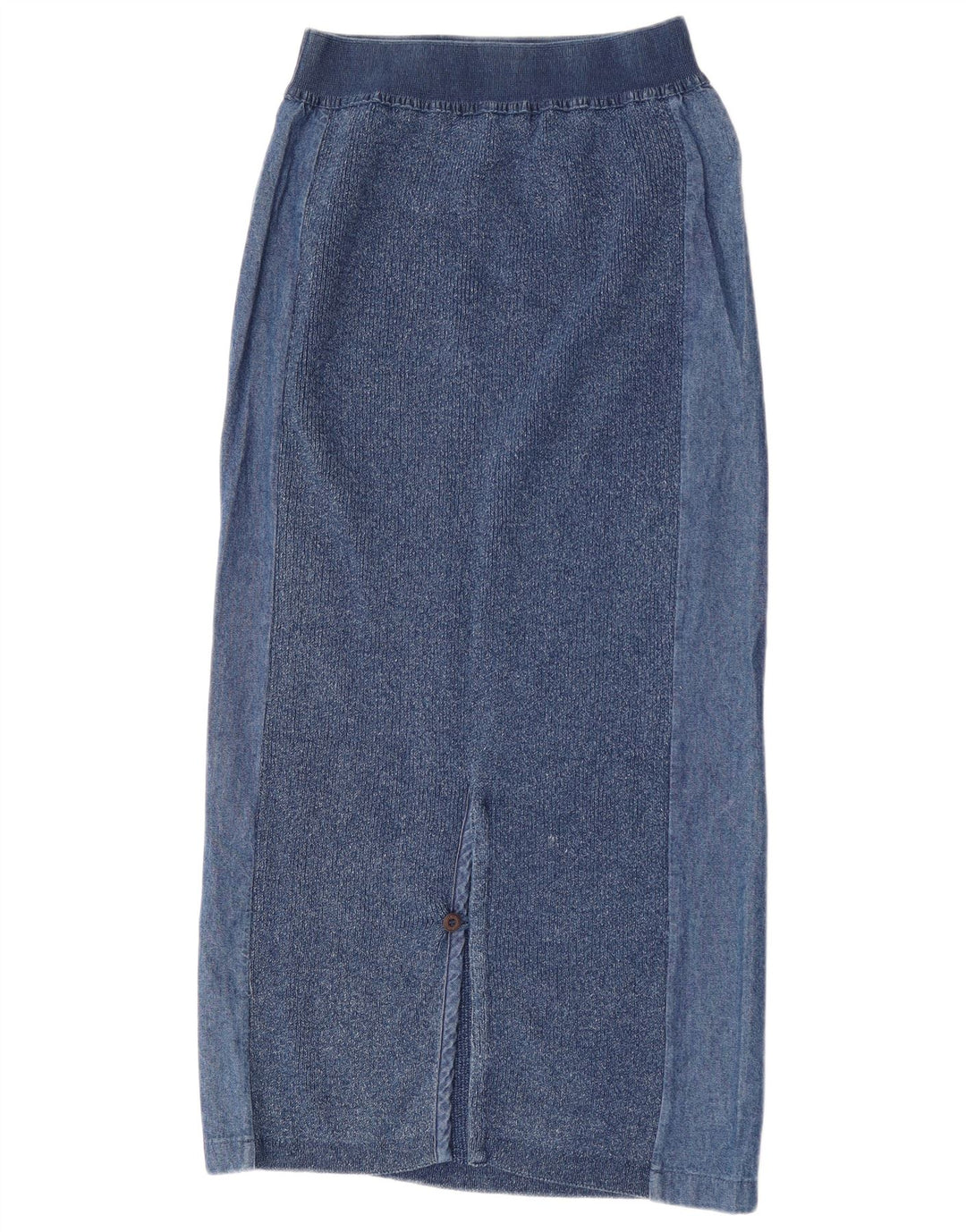 Blue Willi's Womens Midi Skirt Medium W28  Blue Cotton