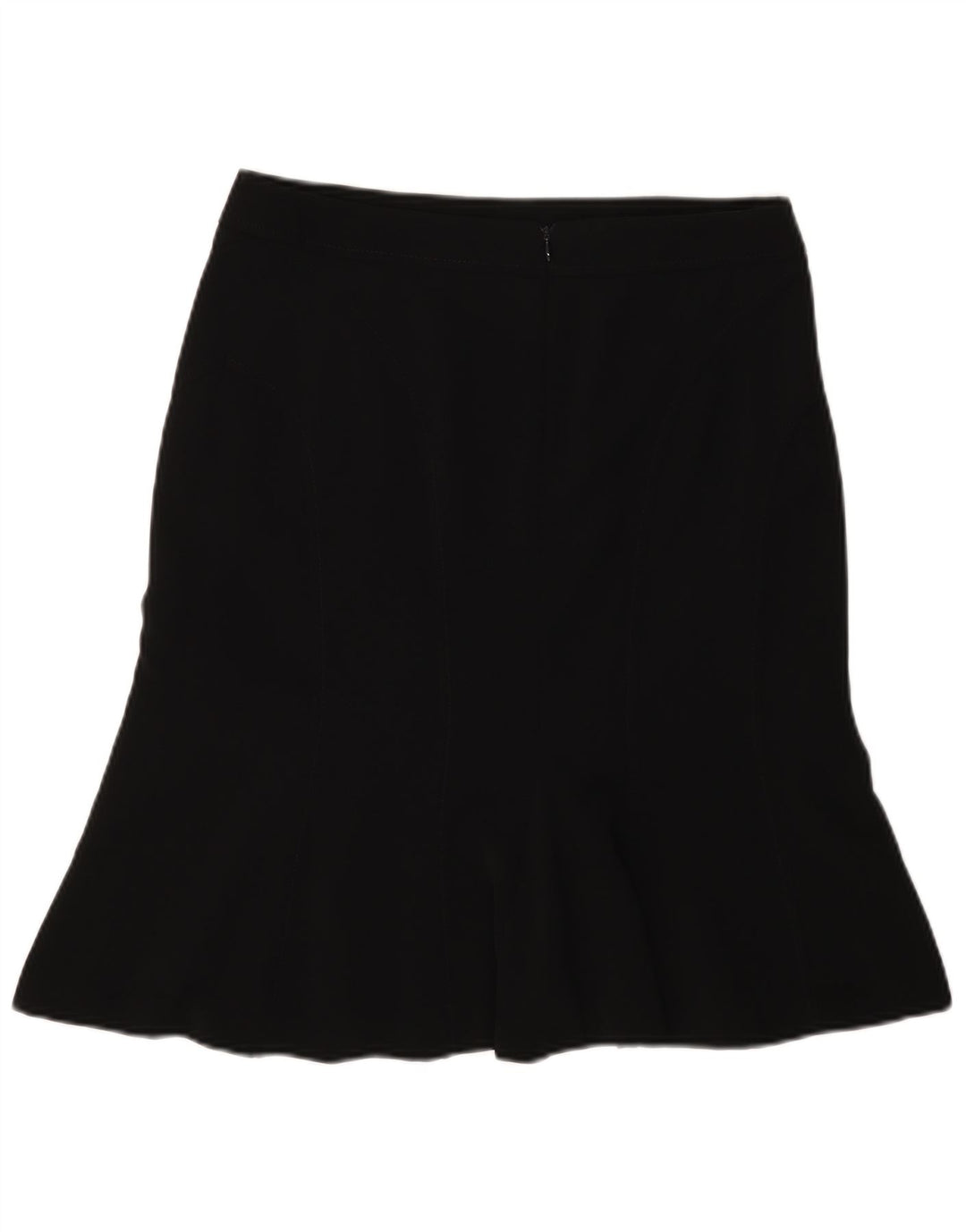 Luisa Spagnoli Womens Trumpet Skirt IT 44 Medium W30  Black Polyester