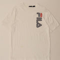 FILA Mens Graphic T-Shirt Top Large White Cotton Vintage Fila and Second-Hand Fila from Messina Hembry 