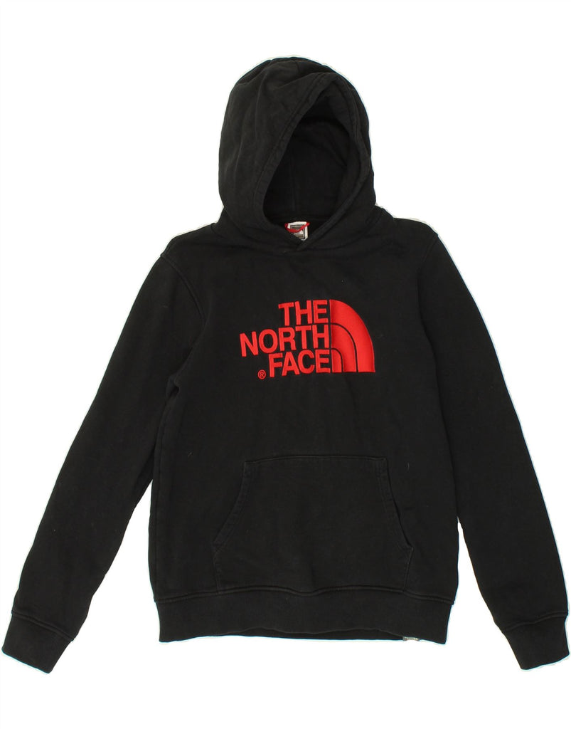 THE NORTH FACE Boys Graphic Hoodie Jumper 15-16 Years XL Black Cotton | Vintage The North Face | Thrift | Second-Hand The North Face | Used Clothing | Messina Hembry 