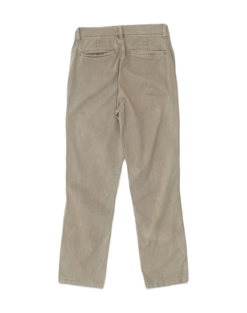 J. CREW Womens Straight Chino Trousers W25 L25  Grey Cotton | Vintage J. Crew | Thrift | Second-Hand J. Crew | Used Clothing | Messina Hembry 