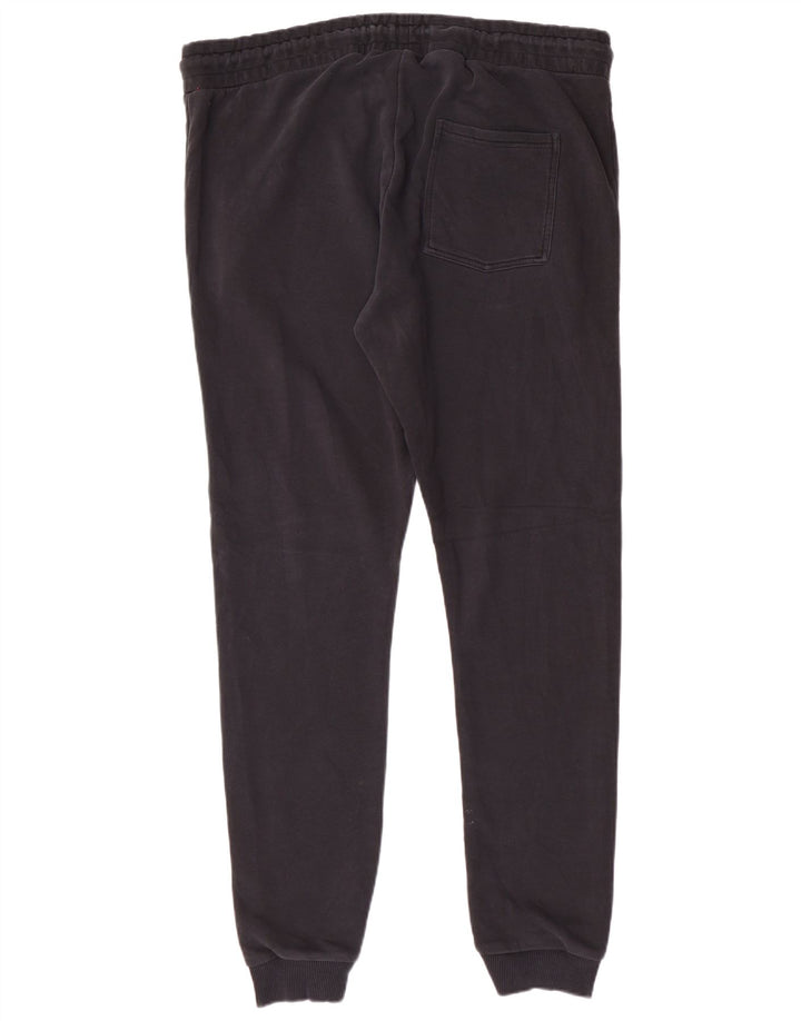 FILA Mens Tracksuit Trousers Joggers XL Black