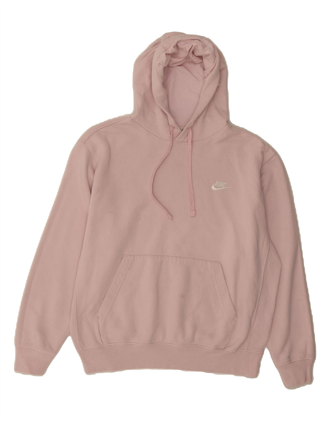 NIKE Mens Hoodie Jumper Medium Pink Cotton Vintage Nike and Second-Hand Nike from Messina Hembry 