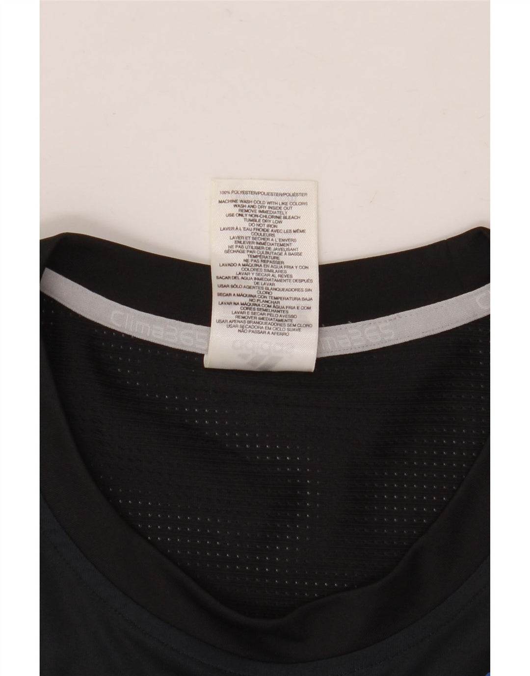 Adidas Mens Clima 365 T-Shirt Top 2XL Black Colourblock Polyester