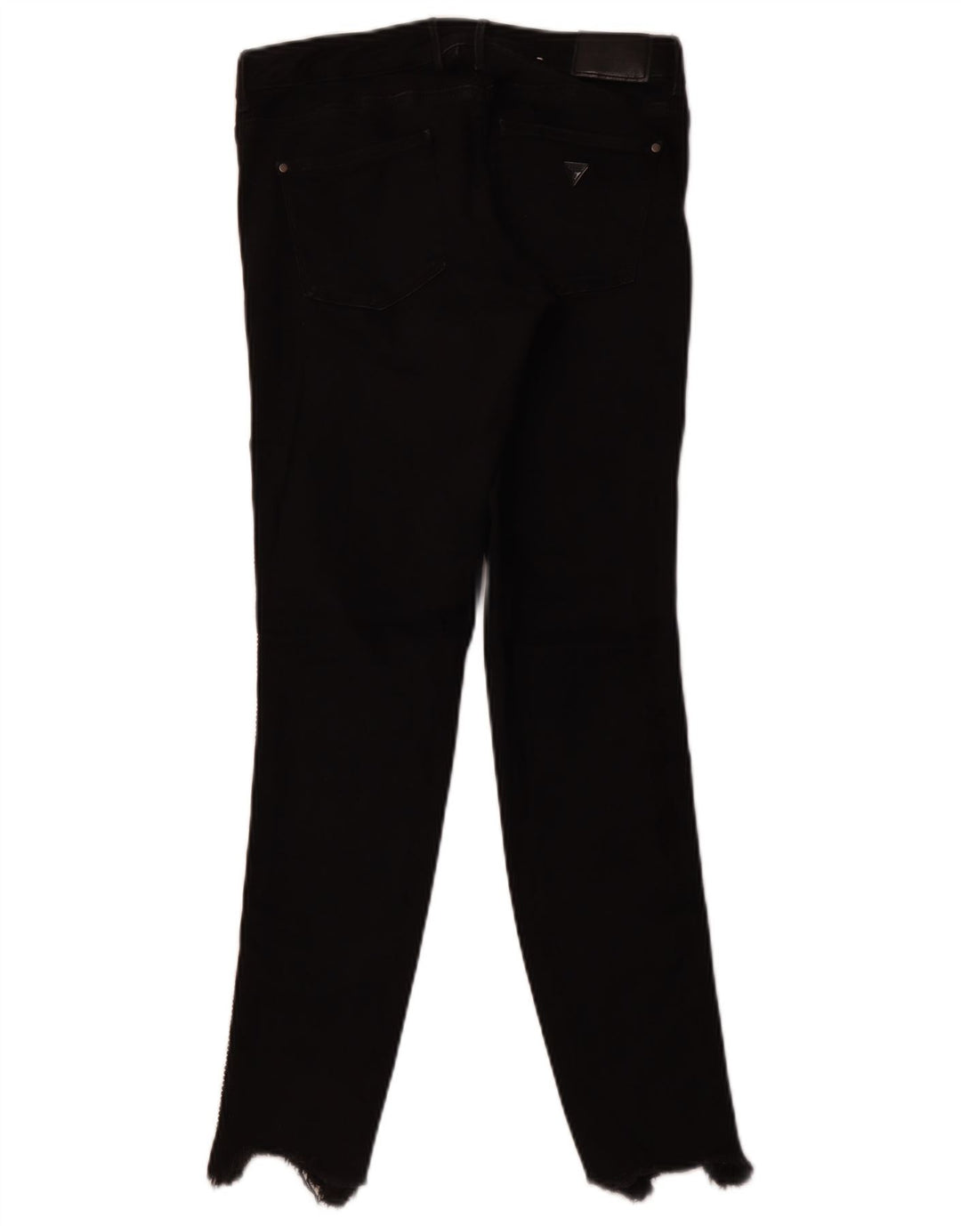 GUESS Womens Mid Rise Jegging Skinny Jeans W28 L28 Black Cotton