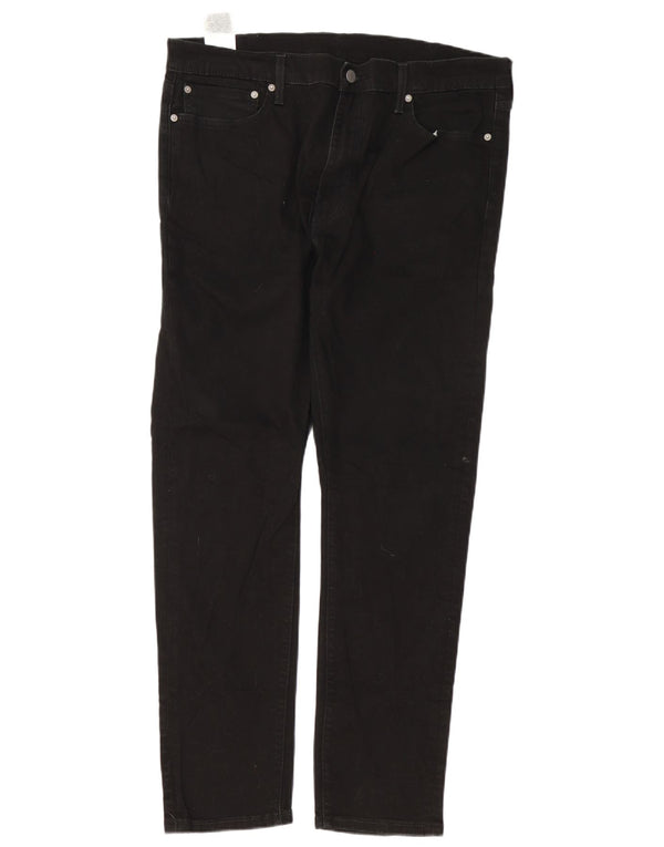 Levi's Mens 510 Skinny Jeans W38 L32 Black Cotton