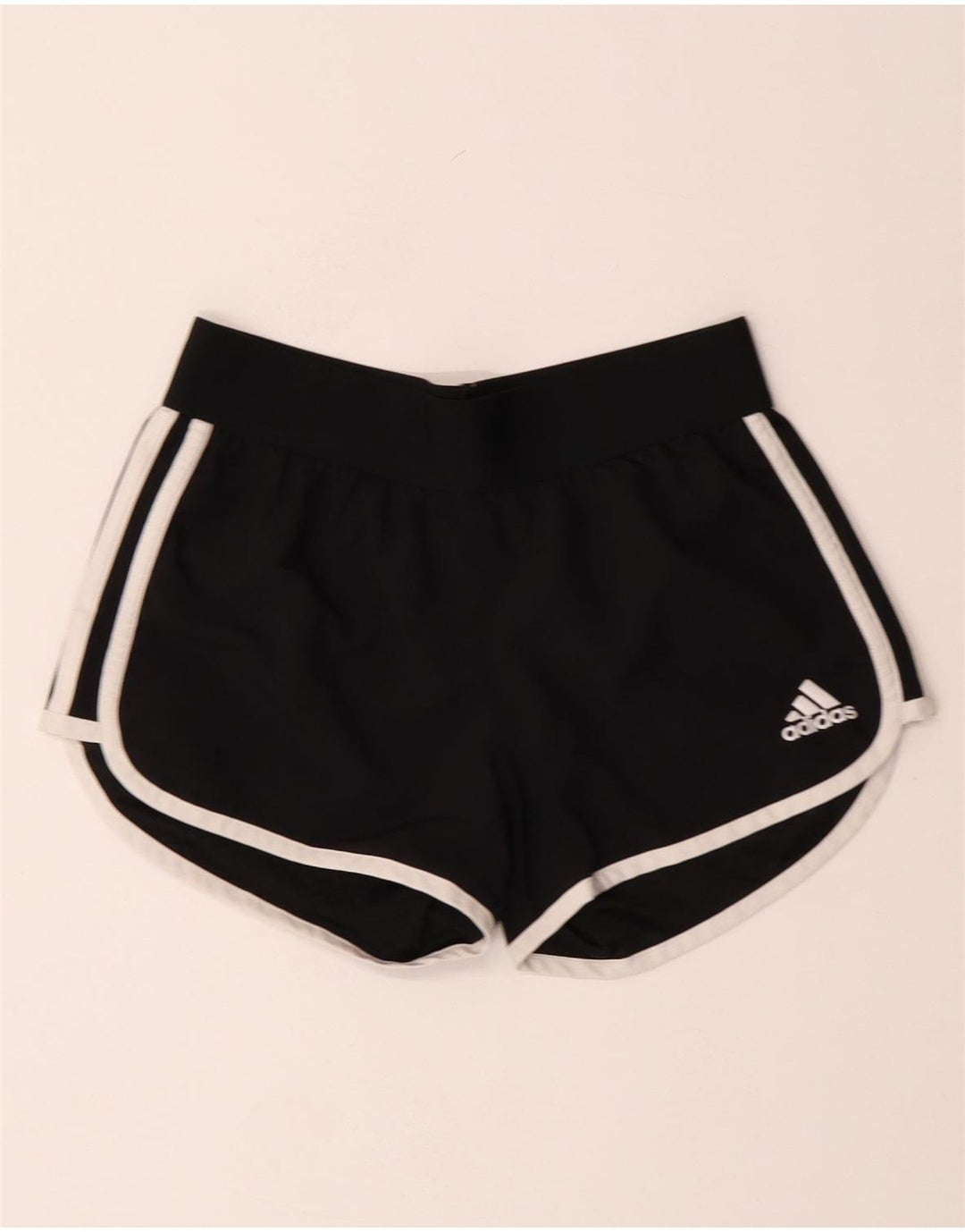 Adidas Girls Sport Shorts 11-12 Years Black Polyester