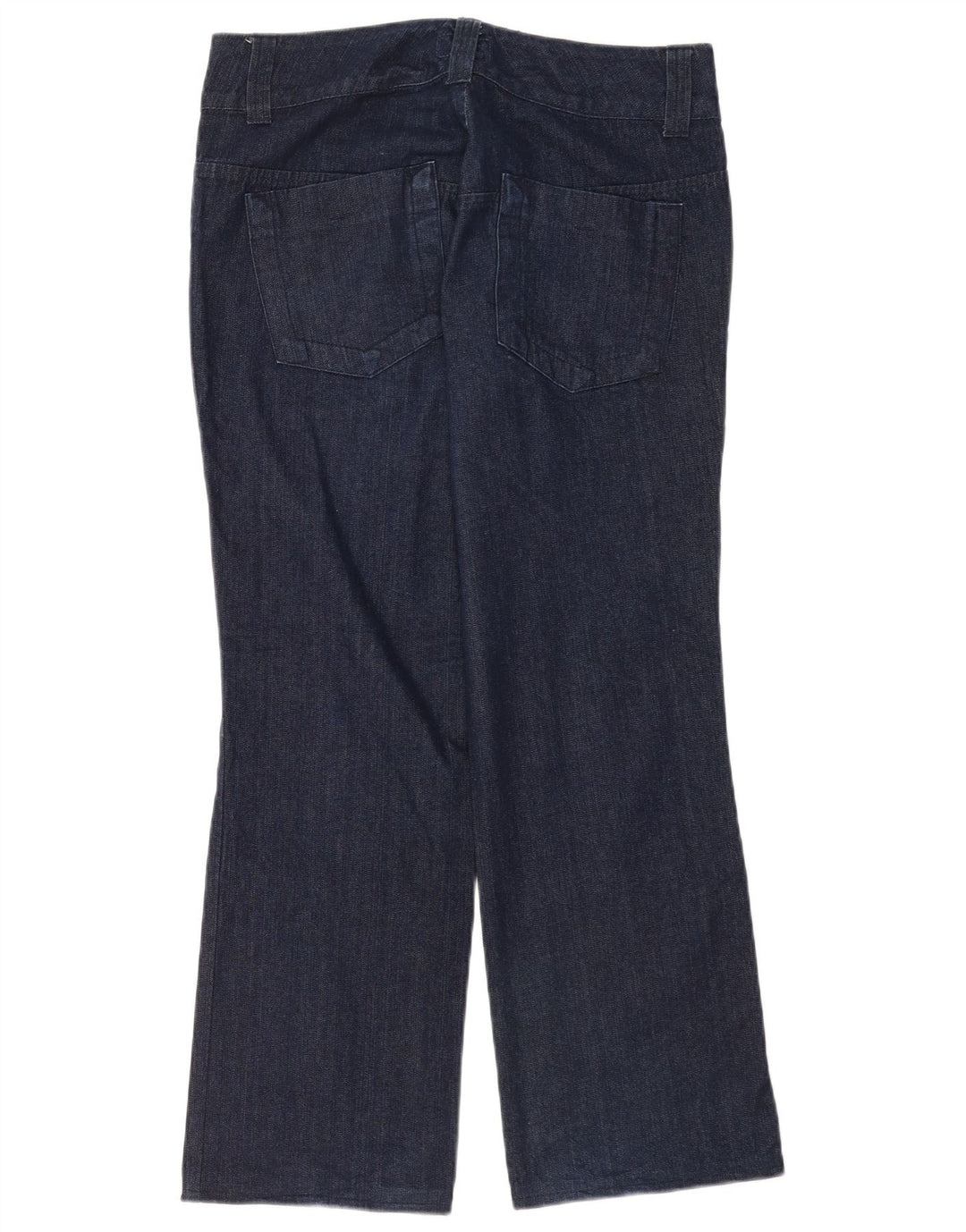 Sergio Tacchini Womens Straight Jeans W31 L30 Navy Blue Cotton