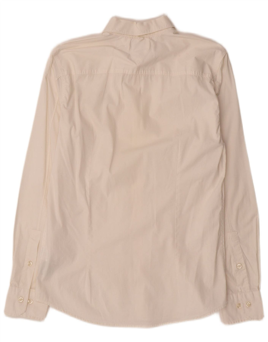 Tommy Hilfiger Mens Slim Fit Shirt Medium White Cotton