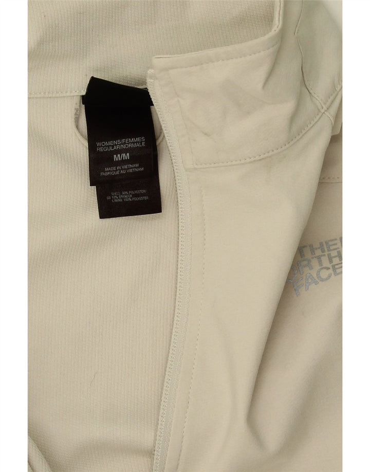 THE NORTH FACE Womens Tracksuit Top Jacket UK 14 Medium White Polyester Vintage The North Face and Second-Hand The North Face from Messina Hembry 