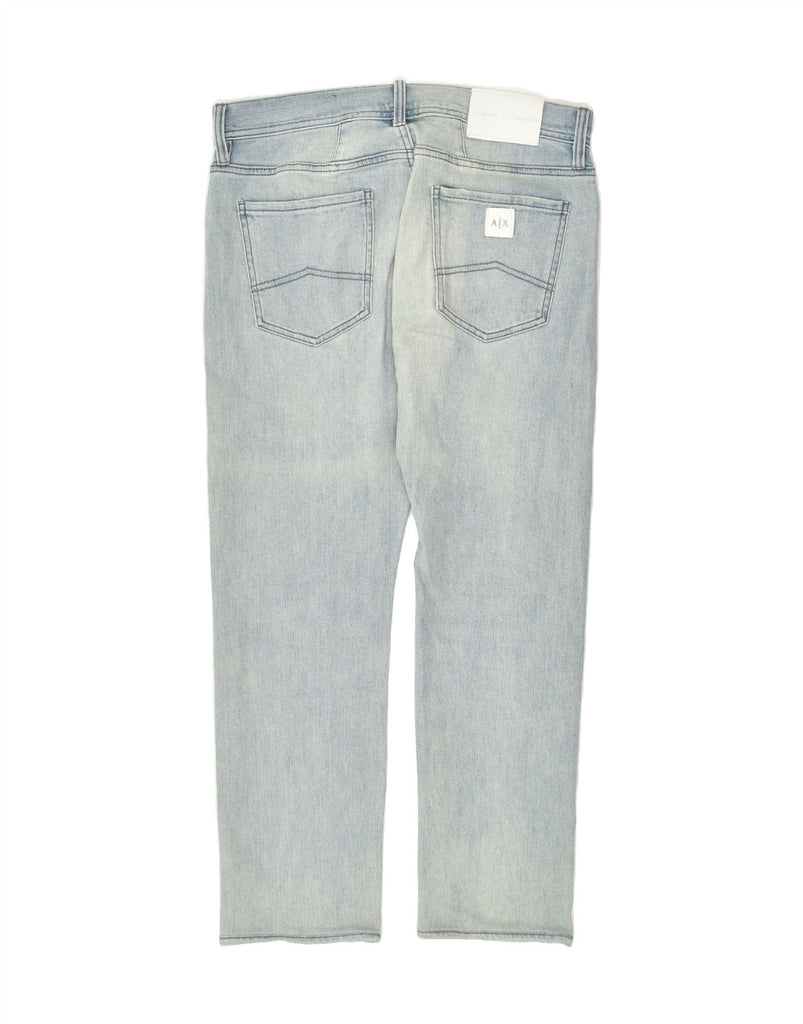 ARMANI EXCHANGE Womens Slim Jeans W32 L27  Blue Cotton | Vintage Armani Exchange | Thrift | Second-Hand Armani Exchange | Used Clothing | Messina Hembry 