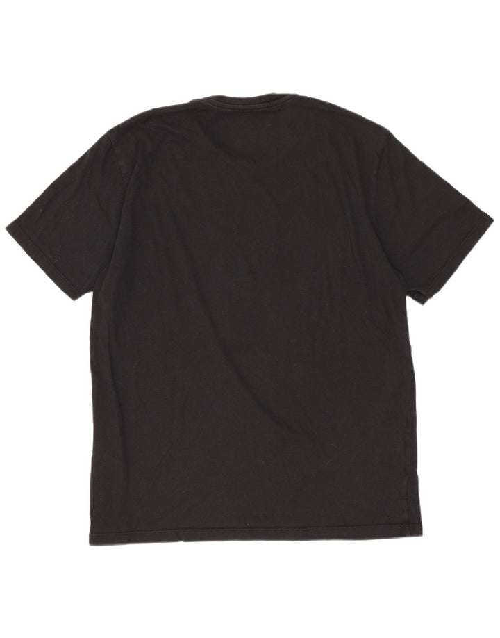 Levi's Mens Graphic T-Shirt Top Medium Black Cotton