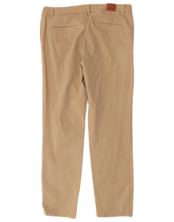 Trussardi Womens Slim Chino Trousers W31 L29 Beige