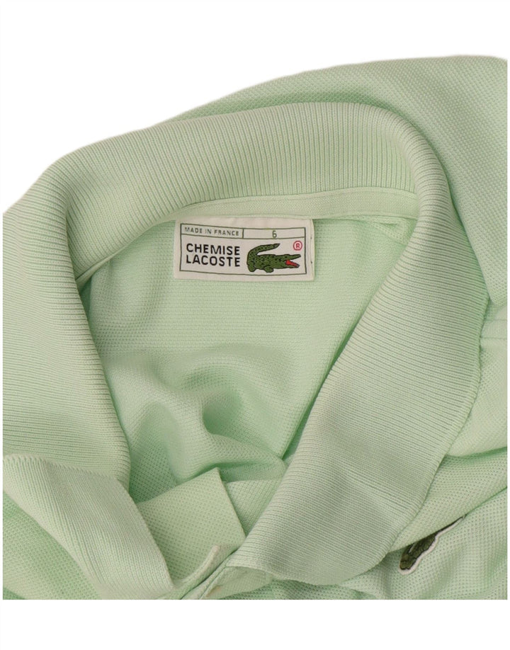 Lacoste Mens Polo Shirt Size 6 XL Green