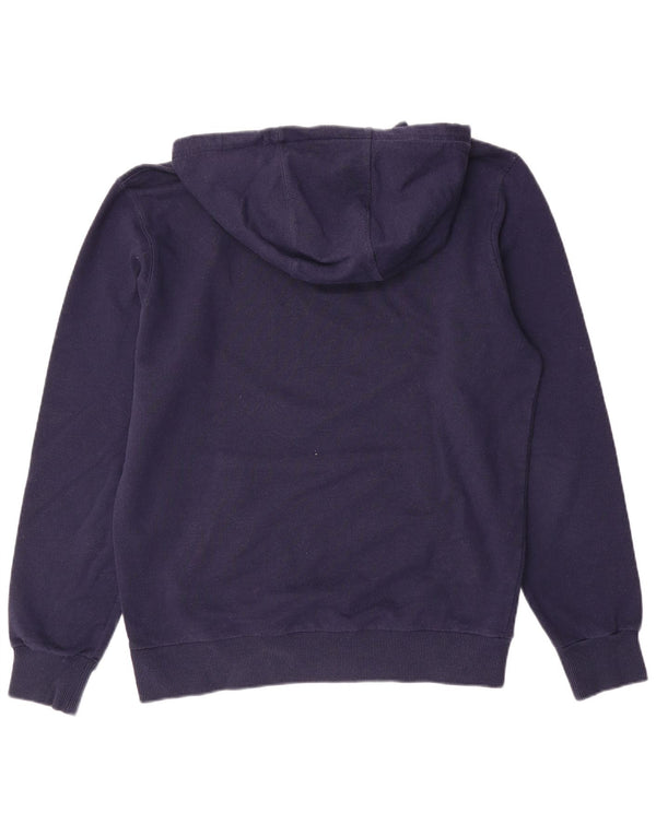 North Sails Mens Graphic Graphic Hoodie Jumper Large Navy Blue Cotton