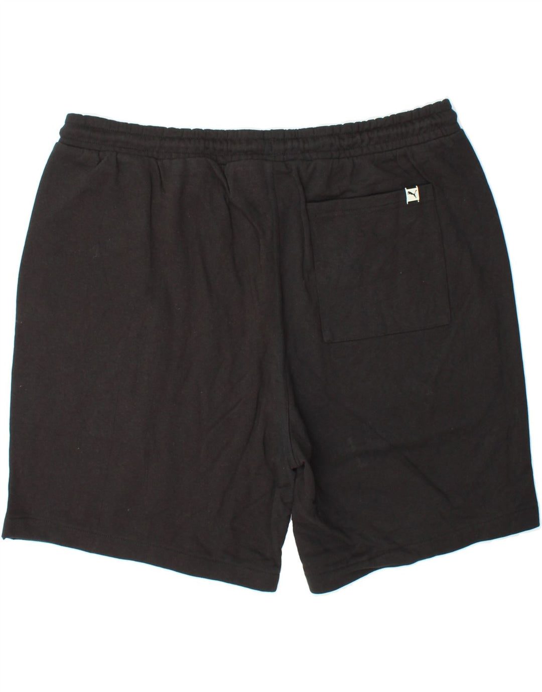 PUMA Mens Sport Shorts 2XL Black Cotton Vintage Puma and Second-Hand Puma from Messina Hembry 