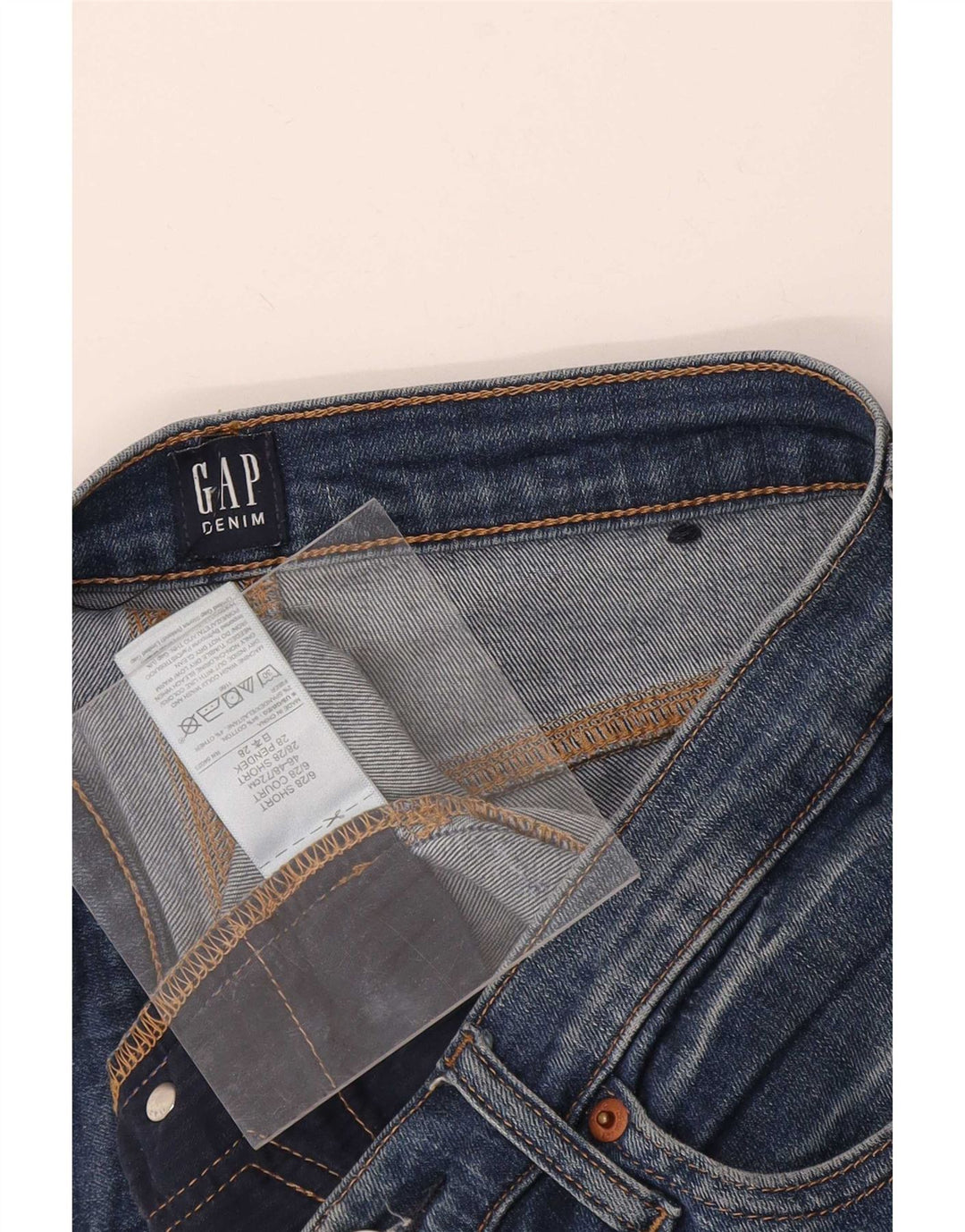 Gap Womens Slim Jeans W28 L28 Blue Cotton