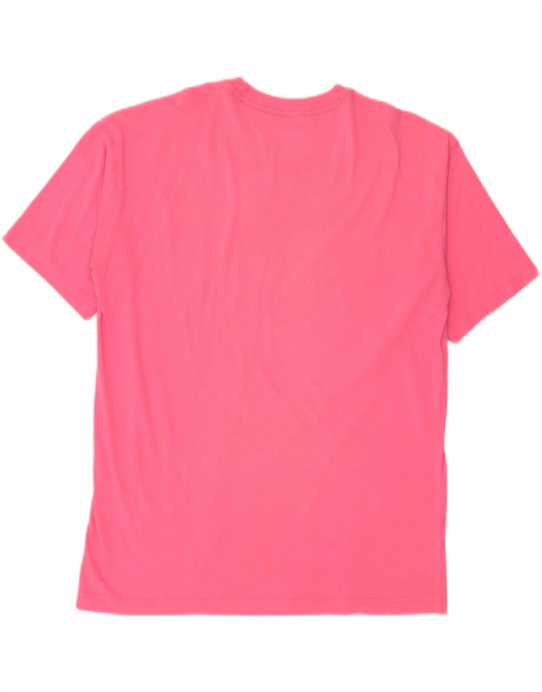 CHAMPION Mens Graphic T-Shirt Top Medium Pink Cotton