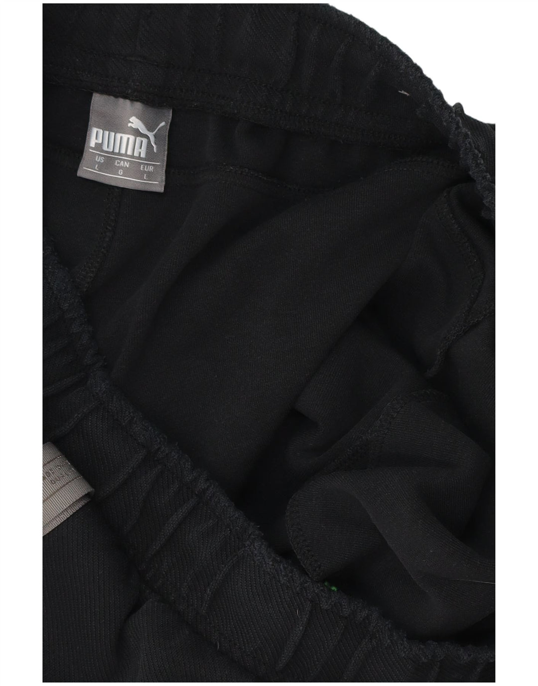 PUMA Mens Graphic Sport Shorts Large  Black