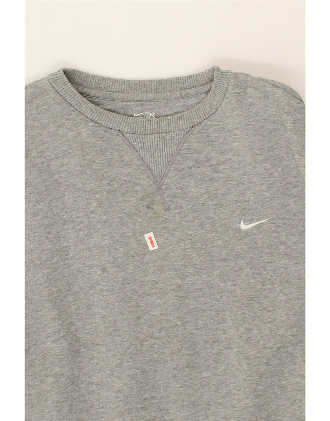 NIKE Mens Sweatshirt Jumper Medium Grey Cotton Vintage Nike and Second-Hand Nike from Messina Hembry 