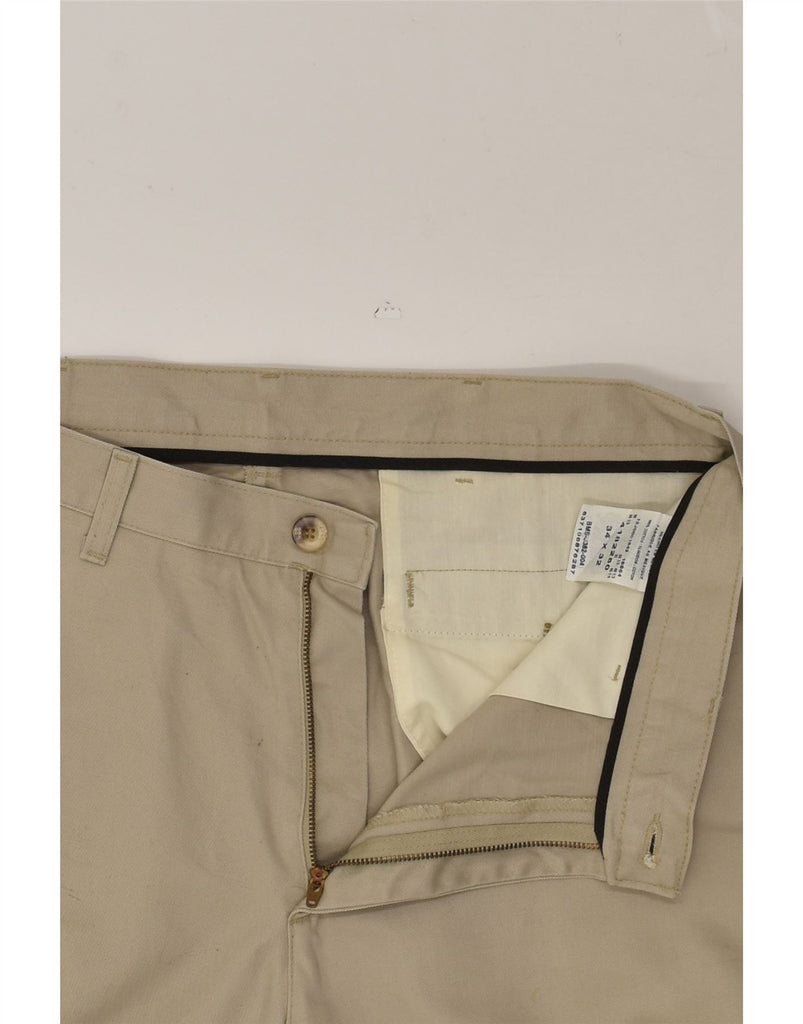 LEE Mens Slim Chino Trousers W34 L32 Beige Cotton | Vintage Lee | Thrift | Second-Hand Lee | Used Clothing | Messina Hembry 