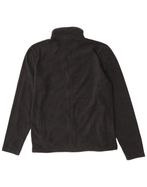 Columbia Mens Fleece Jacket UK 38 Medium Black Polyester