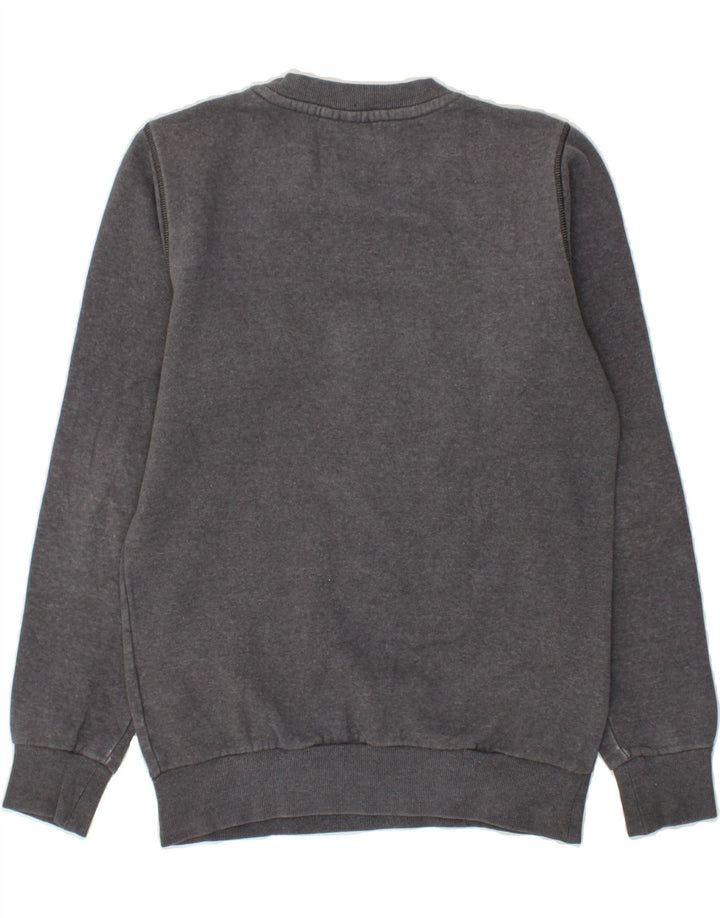 FILA Mens Graphic Sweatshirt Jumper IT 46 Small Grey Cotton | Vintage Fila | Thrift | Second-Hand Fila | Used Clothing | Messina Hembry 