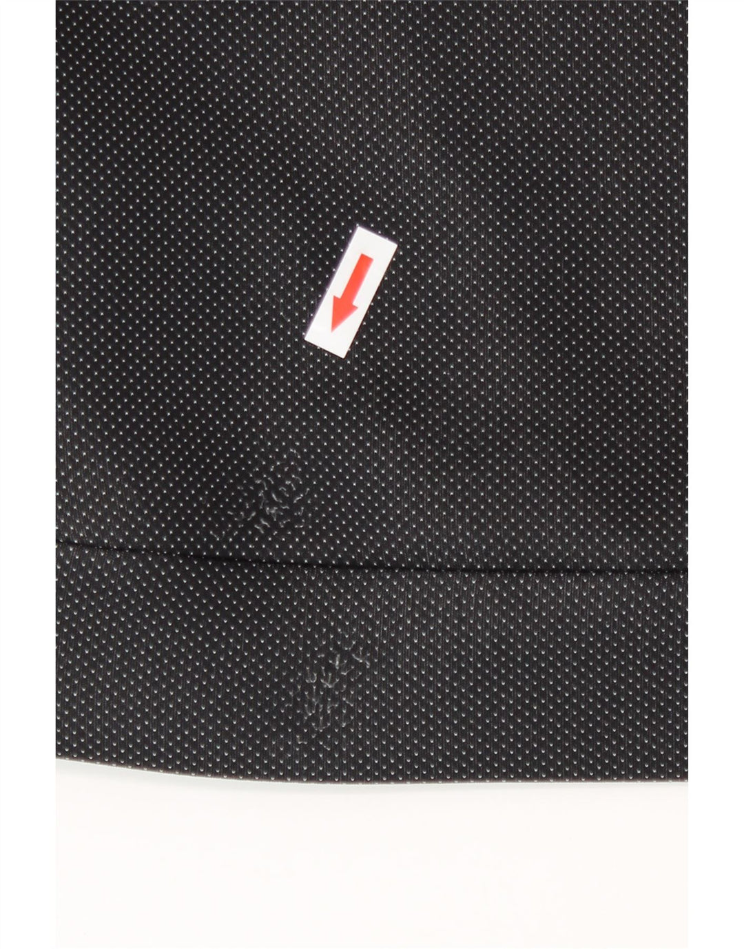 Under Armour Mens Graphic Zip Hoodie Sweater Small Black Spotted Polyester