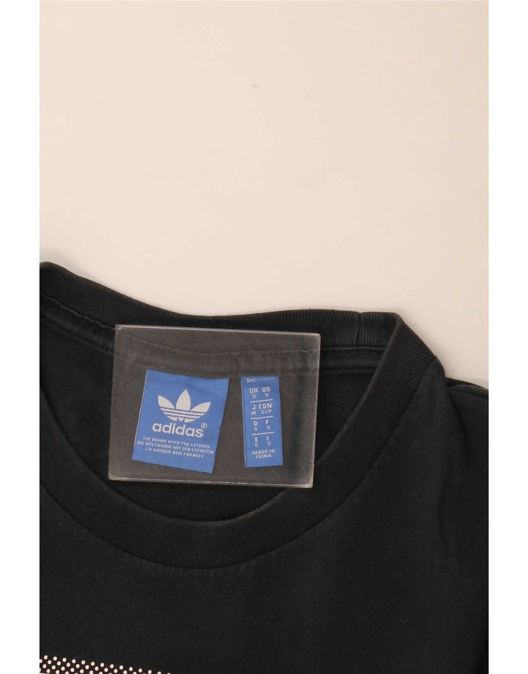Adidas Mens Graphic T-Shirt Top Small Black