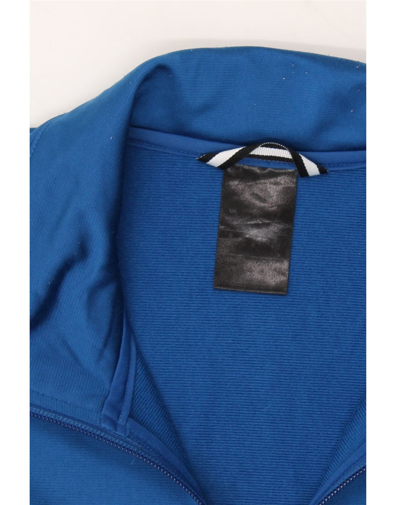 ADIDAS Mens Tracksuit Top Jacket UK 44/46 Large Blue Polyester Vintage Adidas and Second-Hand Adidas from Messina Hembry 