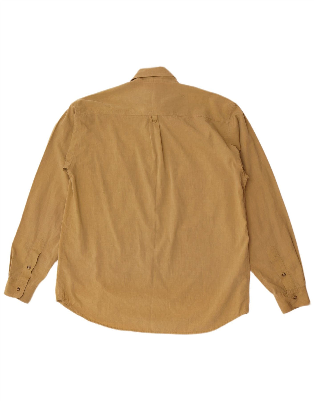 Vintage Mens Shirt Large Brown