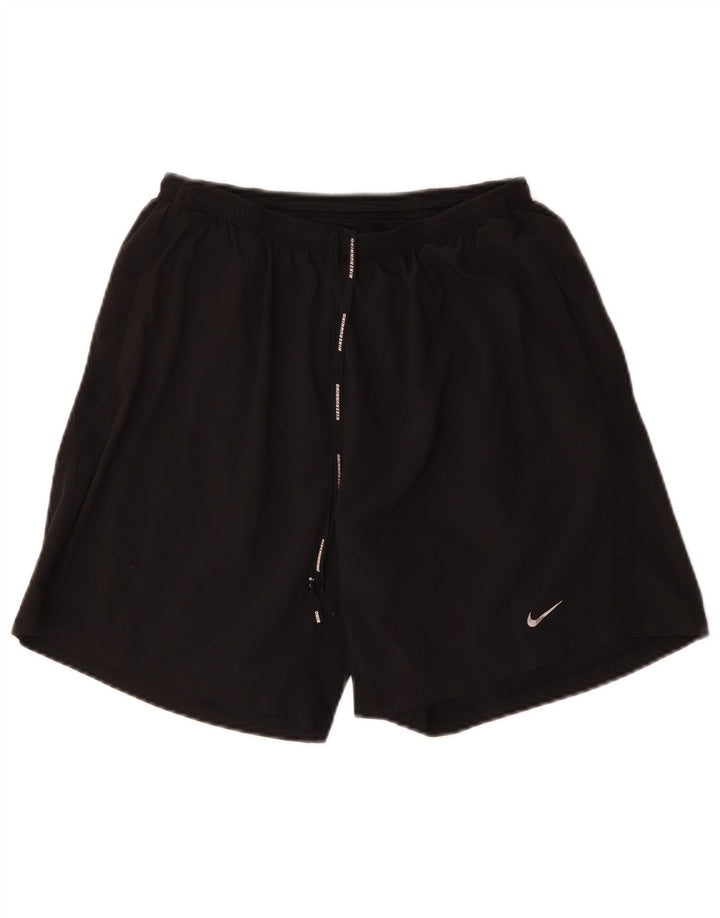 Nike Mens Dri Fit Sport Shorts Large  Black Polyester