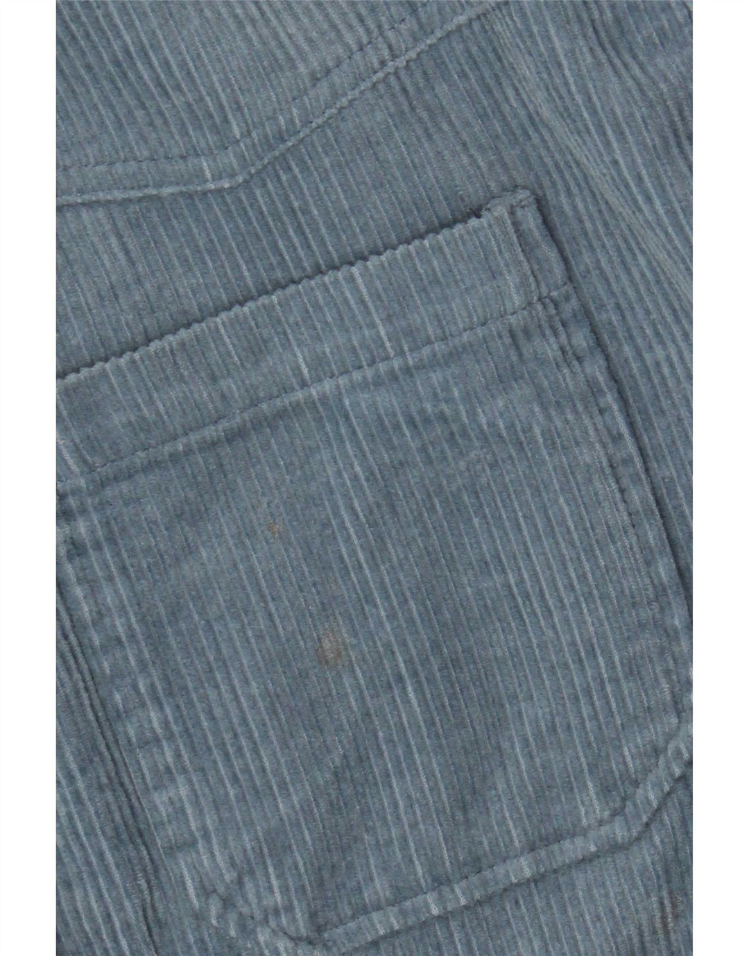 Zara Womens Oversized Corduroy Shirt UK 14 Medium Blue Cotton