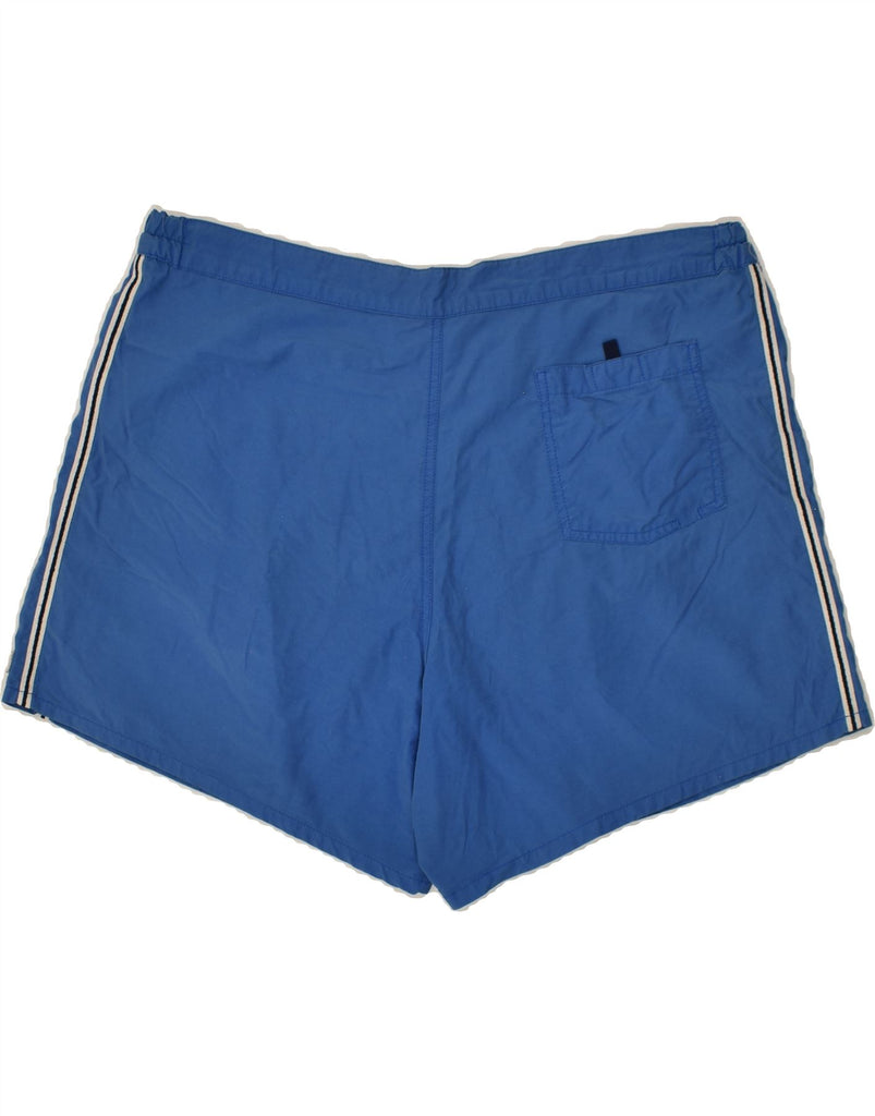 NAPAPIJRI Mens Sport Shorts IT 54 XL Blue Cotton | Vintage Napapijri | Thrift | Second-Hand Napapijri | Used Clothing | Messina Hembry 