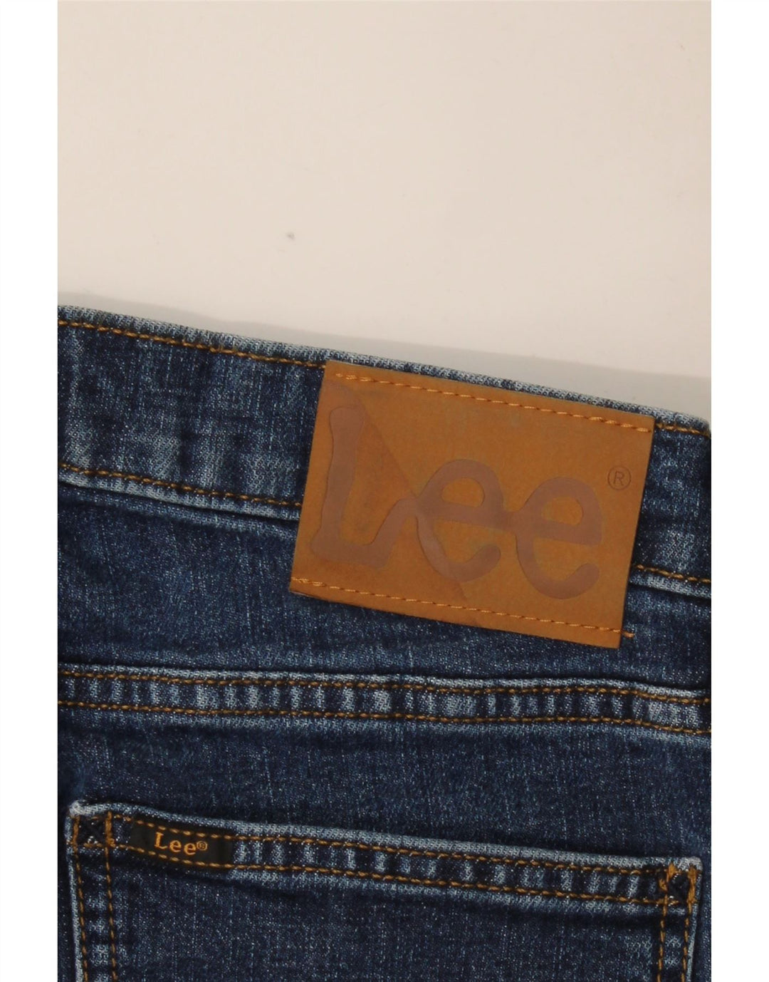 LEE Womens Skinny Jeans W28 L29 Blue