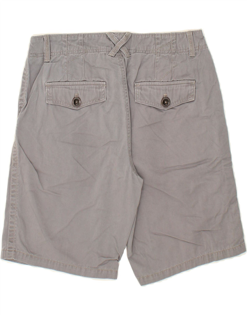 EDDIE BAUER Womens Chino Shorts US 8 Medium W30  Grey Cotton Vintage Eddie Bauer and Second-Hand Eddie Bauer from Messina Hembry 