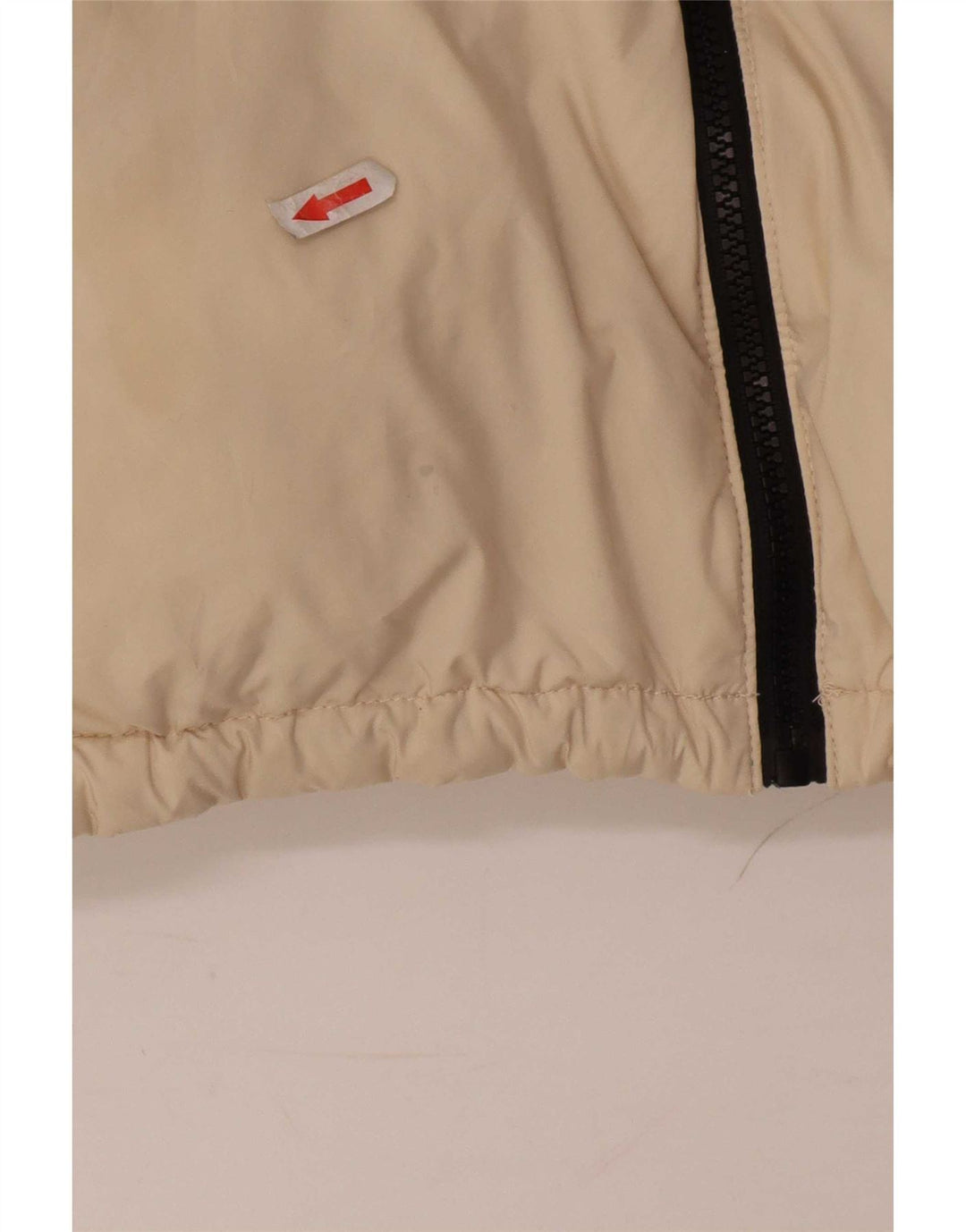 Zara Womens Padded Jacket UK 16 Large Off White Polyester