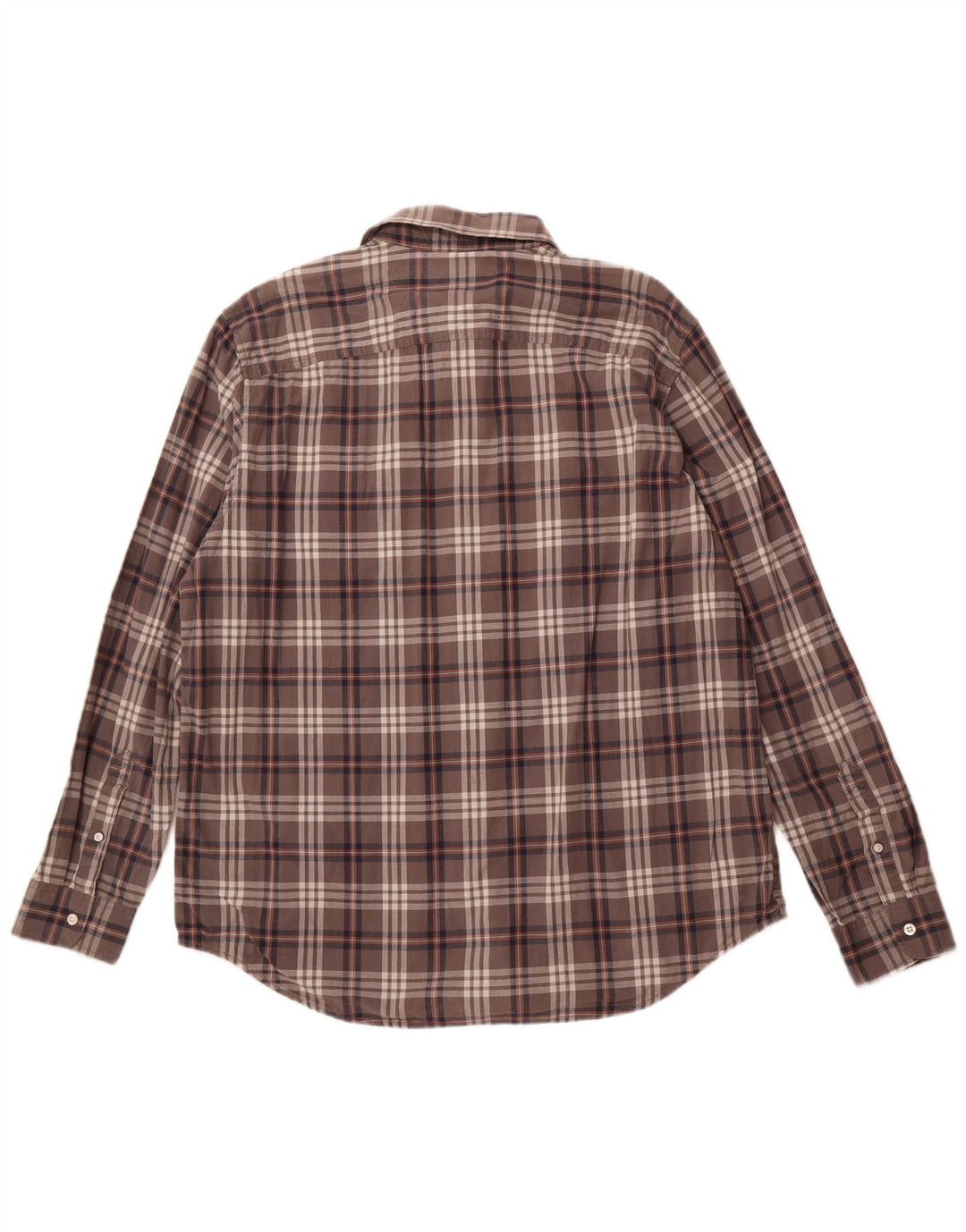 TIMBERLAND Mens Regular Fit Shirt XL Grey Check Cotton