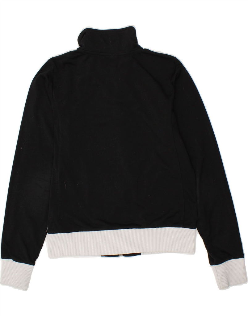 NIKE Girls Tracksuit Top Jacket 10-11 Years Medium Black Polyester | Vintage Nike | Thrift | Second-Hand Nike | Used Clothing | Messina Hembry 