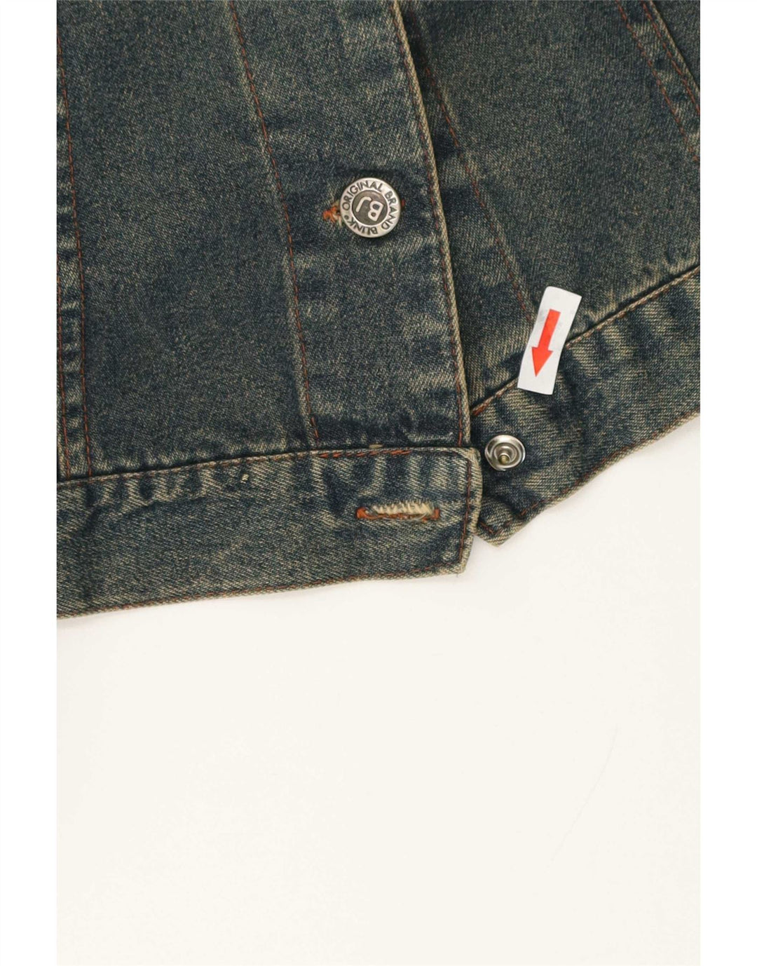 Blink Womens Denim Jacket IT 44 Medium Blue