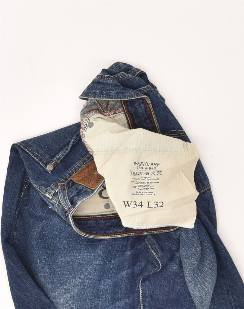 JACK WILLS Mens Slim Jeans W34 L28 Blue Cotton | Vintage Jack Wills | Thrift | Second-Hand Jack Wills | Used Clothing | Messina Hembry 