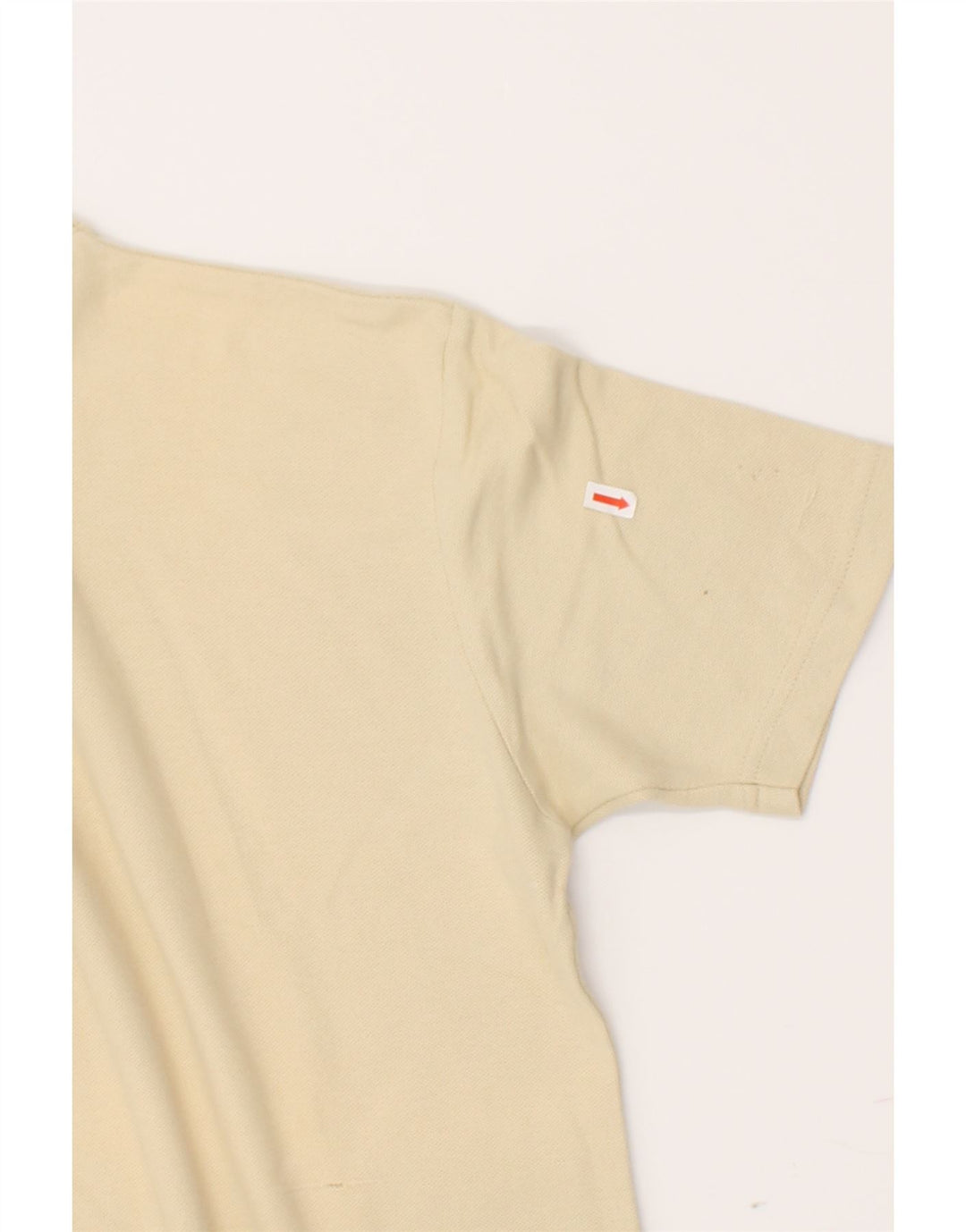 FILA Mens T-Shirt Top Medium Beige Vintage Fila and Second-Hand Fila from Messina Hembry 