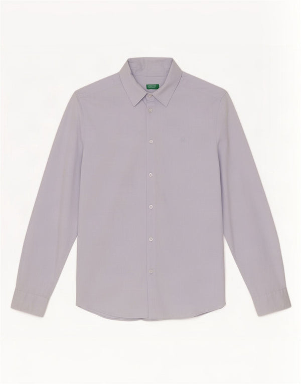 Benetton Mens Shirt XS Blue