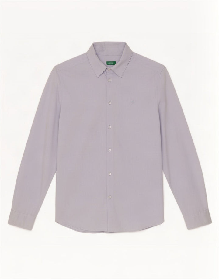 Benetton Mens Shirt XS Blue