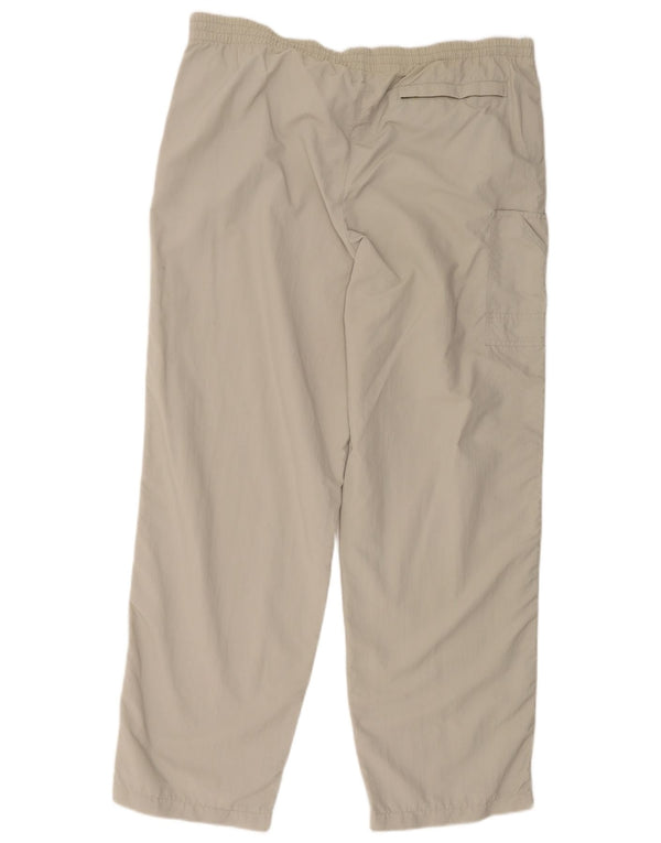 Fila Mens Tracksuit Trousers 2XL Beige